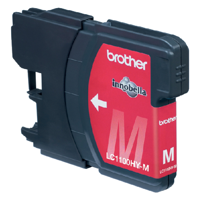 Inktcartridge Brother LC-1100HYM rood