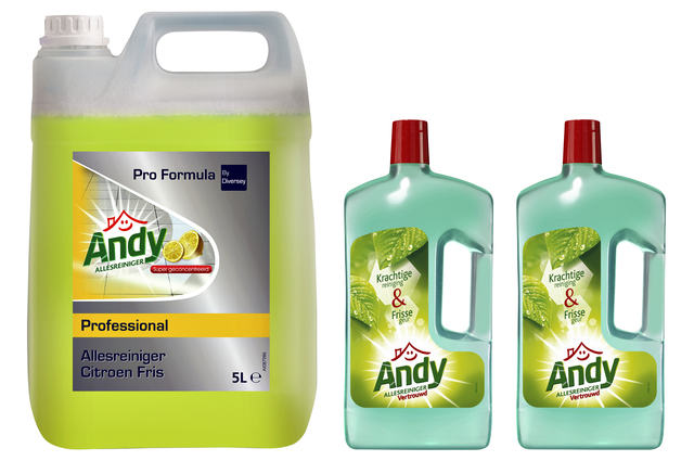 Allesreiniger Andy citroen fris 1 liter