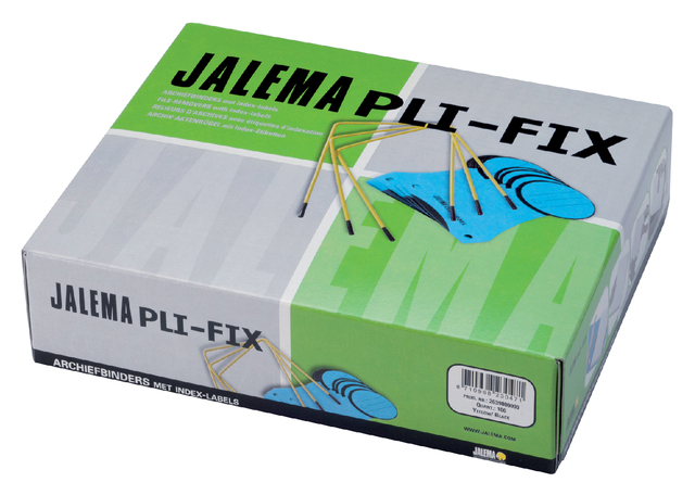 Archiefbinder JalemaClip Pli-fix geel