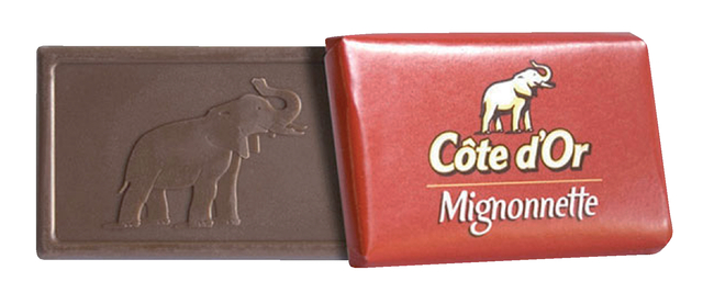 Chocolade Cote d'Or 10gr mignonnette melk 120 stuks