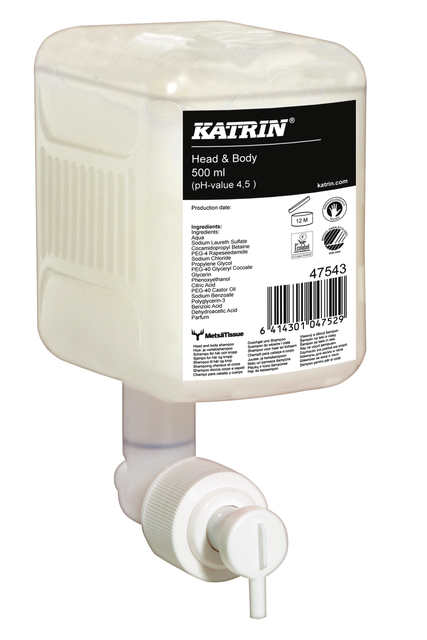 Handzeep Katrin Head & Body 500ml 47543