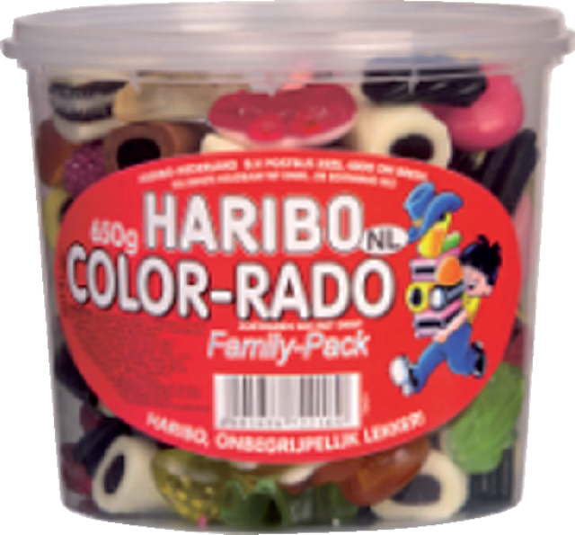 Snoep Haribo Color-Rado 650 gram