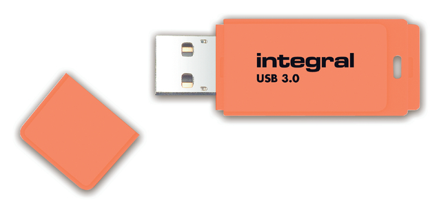 USB-stick 2.0 Integral 16Gb neon oranje