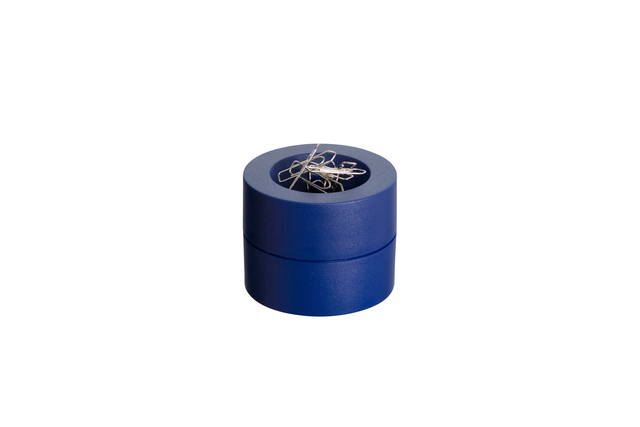 Papercliphouder MAUL Pro Ø73mmx60mm blauw