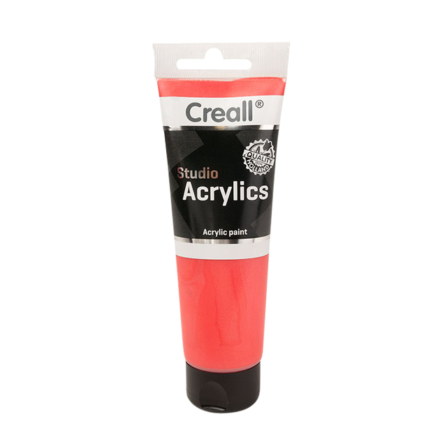 Acrylverf Creall Studio Acrylics metallic red 250ml