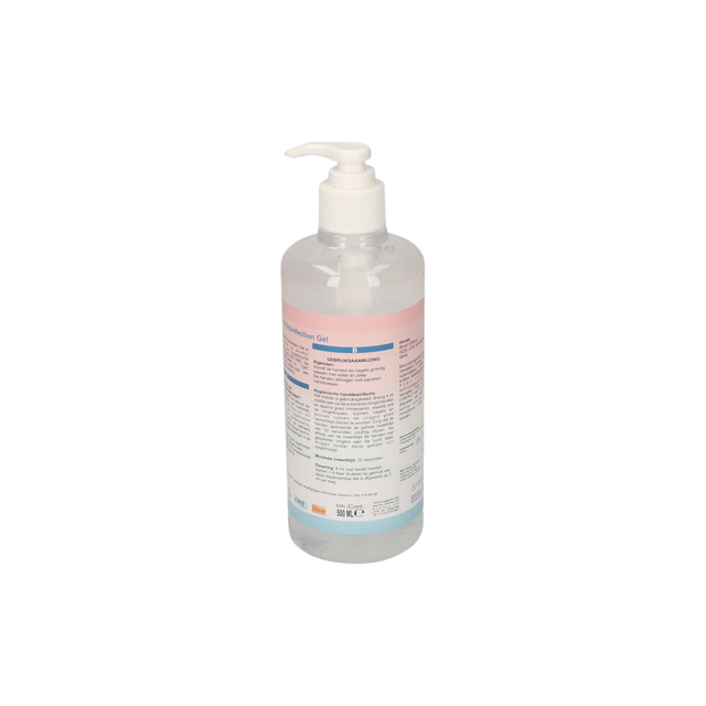 Handdesinfectie CMT pompflacon alcoholgel 500ml