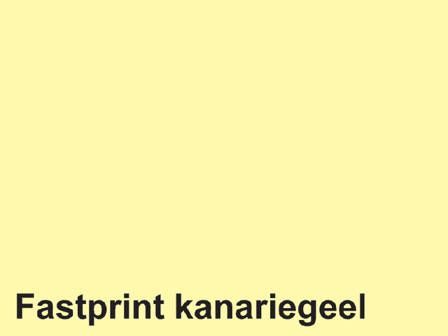 Kopieerpapier Fastprint A4 160gr kanariegeel 250vel