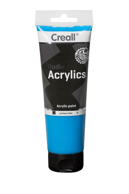 Acrylverf Creall Studio Acrylics 30 primair blauw 250ml