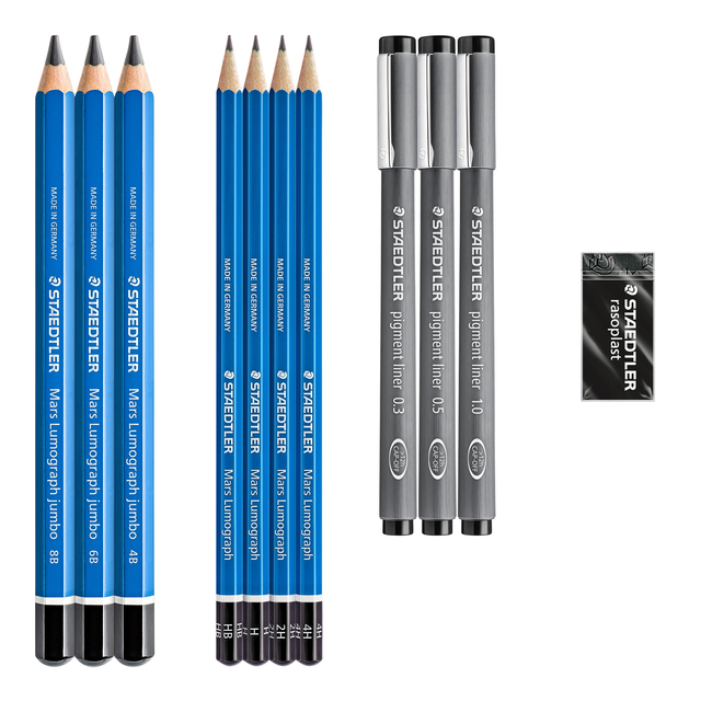 Potlood Staedtler Design Journey schetsset 12-delig