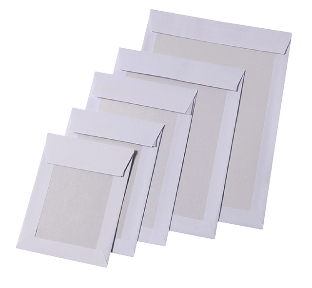 Envelop Quantore bordrug EB4 262x371mm zelfkl. wit 100stuks