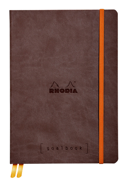 Bullet Journal Rhodia A5 60vel dots chocolade bruin