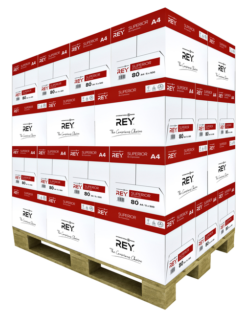 Kopieerpapier Rey Superior A4 80gr wit 500vel