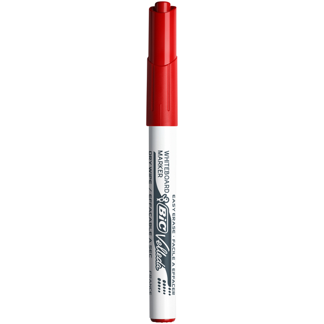 Viltstift Bic Velleda 1741 whiteboard rond medium rood