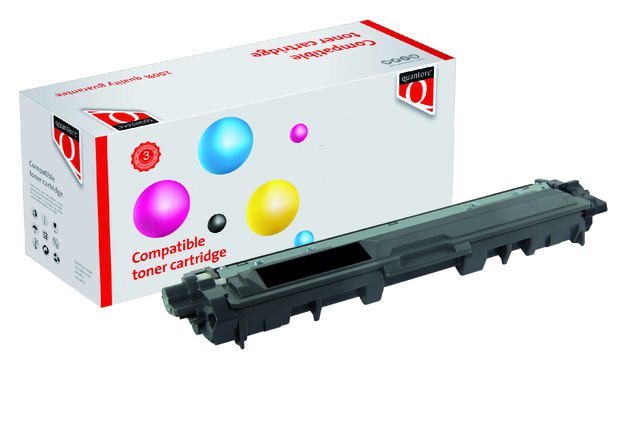 Toner Quantore alternatief tbv Brother TN-247BK zwart