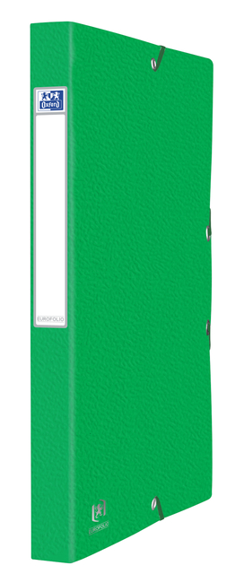 Elastobox Oxford Eurofolio A4 25mm 3 kleppen 600gr groen