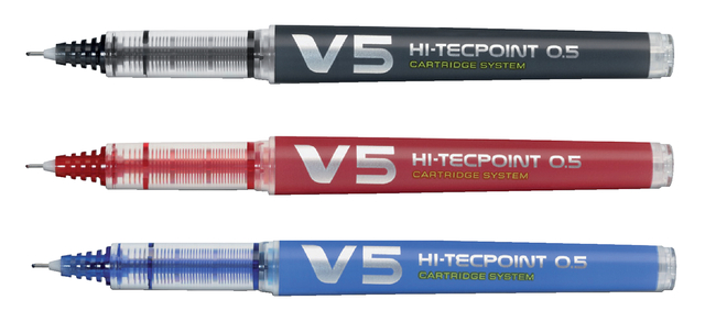 Rollerpen PILOT Begreen Hi-Tecpoint V5 fijn blauw