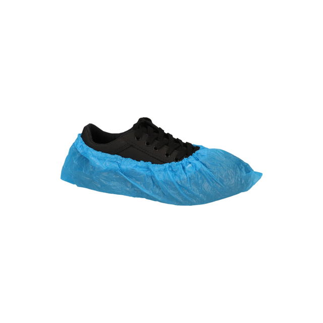 Schoenovertrek CMT 40mu geruwd maat 36-42 CPE blauw