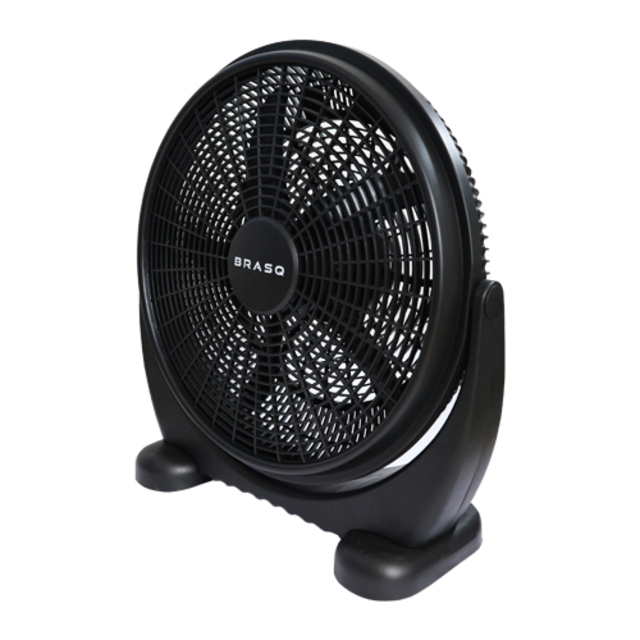 Vloerventilator BRASQ Ø 50cm zwart