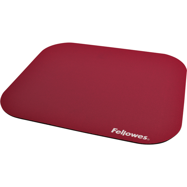 Muismat Fellowes standaard 200x228x4mm rood