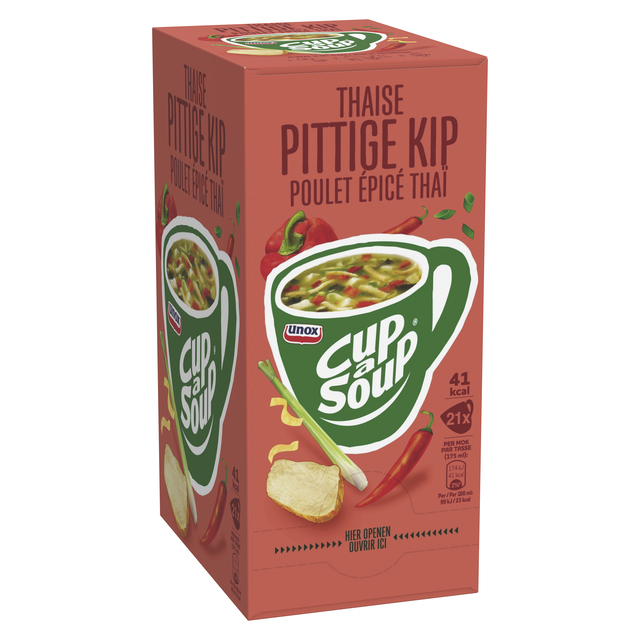 Cup-a-Soup Unox Thaise pittige kip 175ml