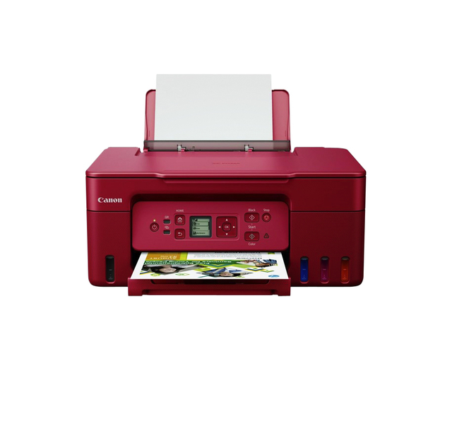 Multifunctional inktjet Canon PIXMA G3572 rood