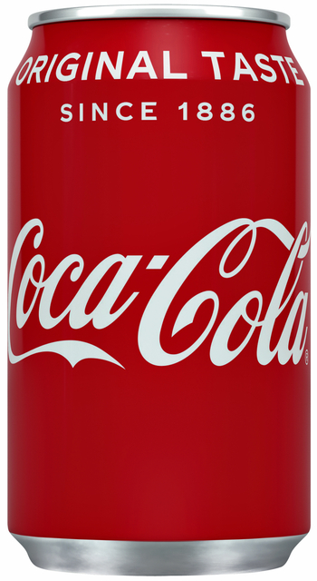 Frisdrank Coca Cola Regular blik 330ml