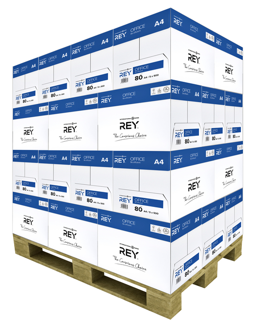 Kopieerpapier Rey Office A4 80gr wit 500vel