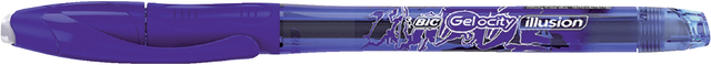 Gelschrijver Bic Gel-ocity illusion medium blauw