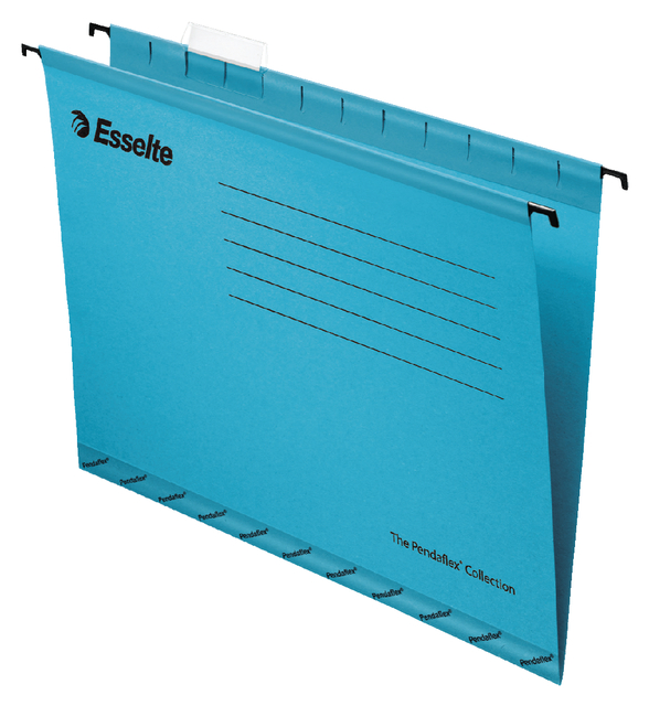 Hangmap Esselte Classic folio V-bodem 382x240mm blauw