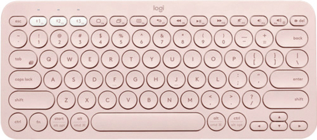 Toetsenbord Logitech K380 Bluetooth QWERTY rose