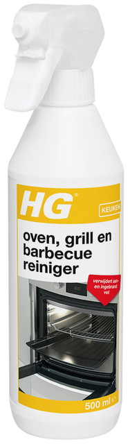 Keukenreiniger HG Oven-Grill-BBQ spray 500ml