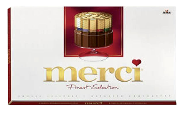 Chocolade Merci Finest selection 400gr