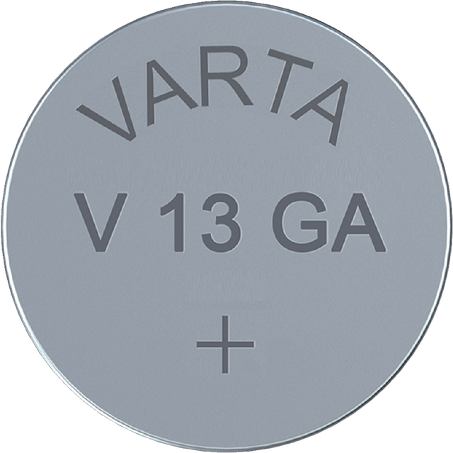 Batterij Varta knoopcel V13GA lithium blister à 1stuk