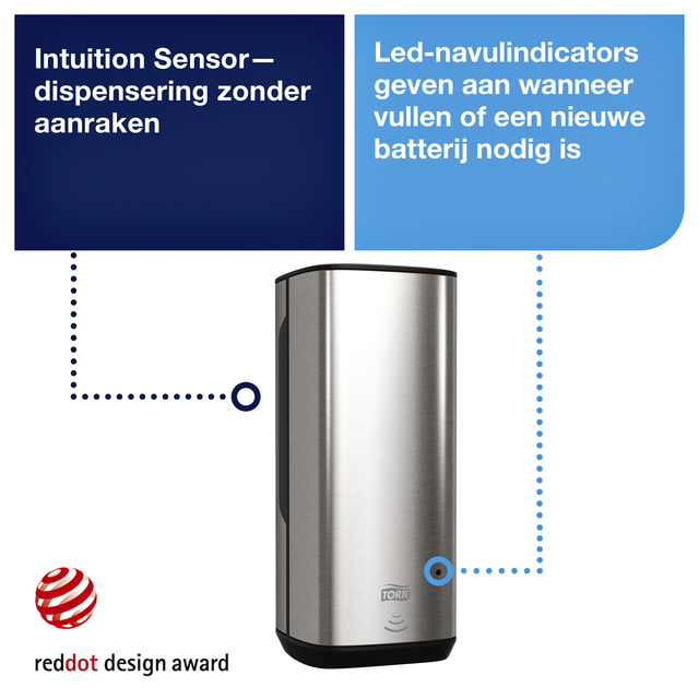 Zeepdispenser Tork image lijn S4 Intuition Sensor rvs 460009