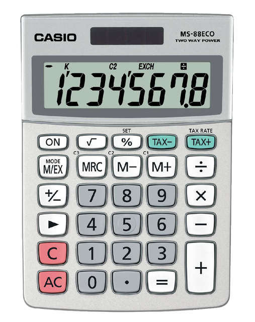 Rekenmachine Casio MS-88-ECO