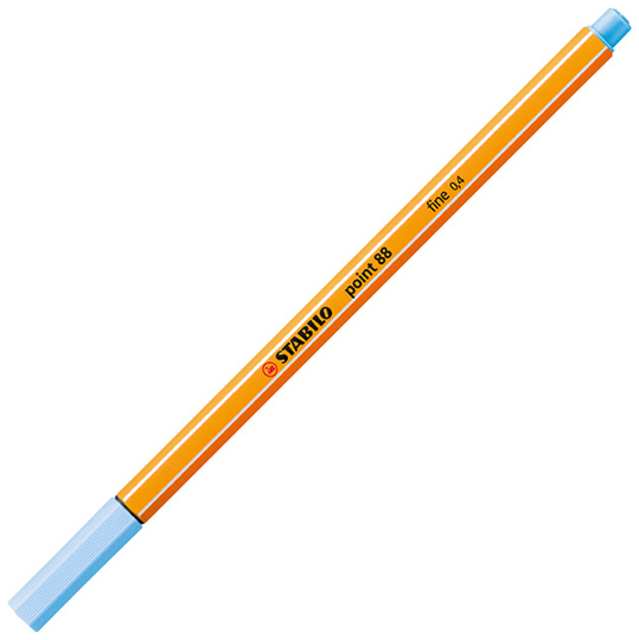 Fineliner STABILO point 88/11 fijn ijsblauw