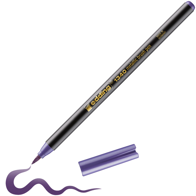 Brushpen edding 1340 metallic violet