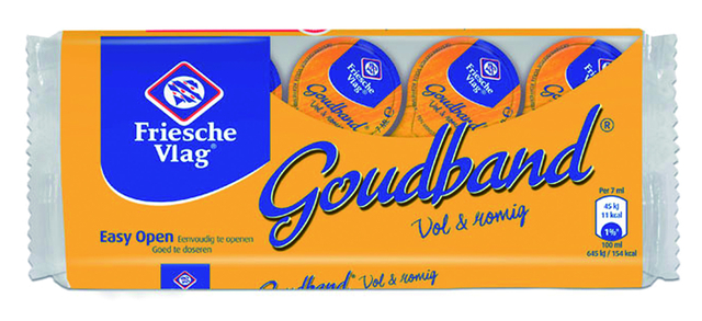 Koffiemelk Friesche vlag vol goudband 7,5 gram 10 cups