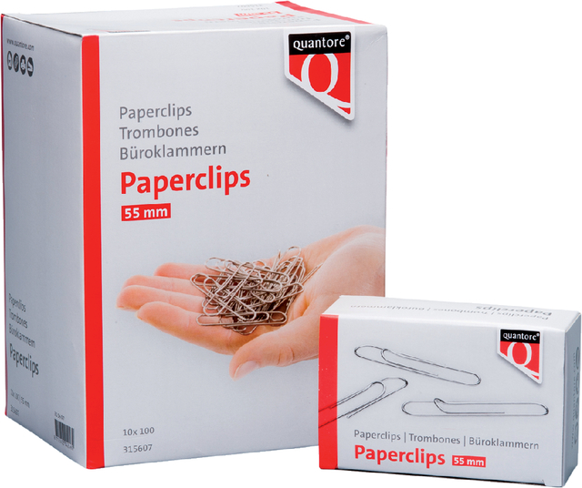 Paperclip Quantore R50 55mm lang