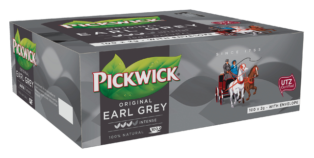 Thee Pickwick earl grey 100x2gr met envelop