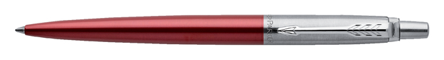 Balpen Parker Jotter Kensington red CT medium blister à 1 stuk