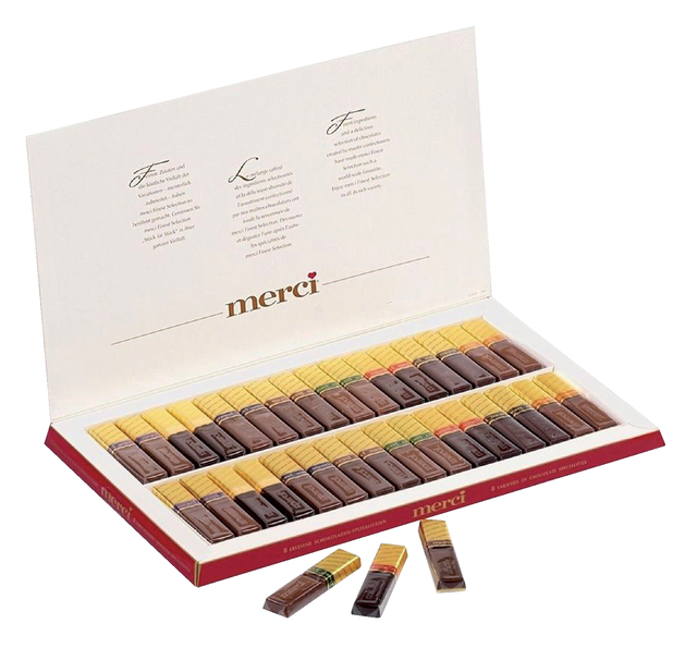 Chocolade Merci finest selection 400gr