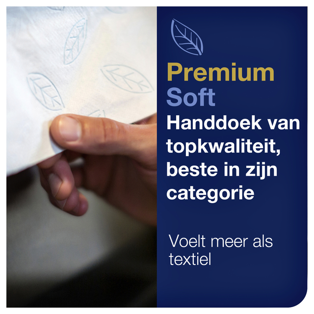 Handdoek Tork Xpress H2 multifold Premium 2-laags wit 100289