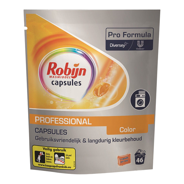 Wasmiddel Robijn Pro Formula capsules Color 46stuks