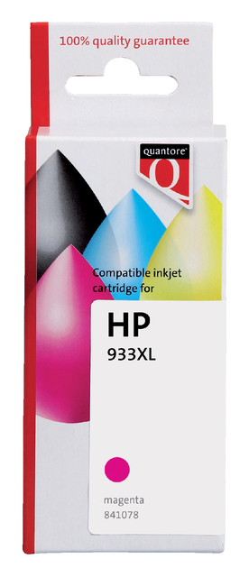 Inktcartridge Quantore alternatief tbv HP CN055AE 933XL rood