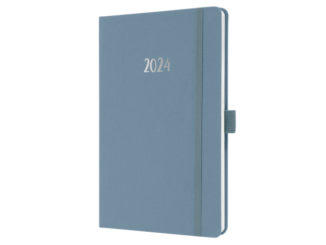 Agenda 2024 Sigel Jolie Feel A5 7dagen/2pagina's powder blue