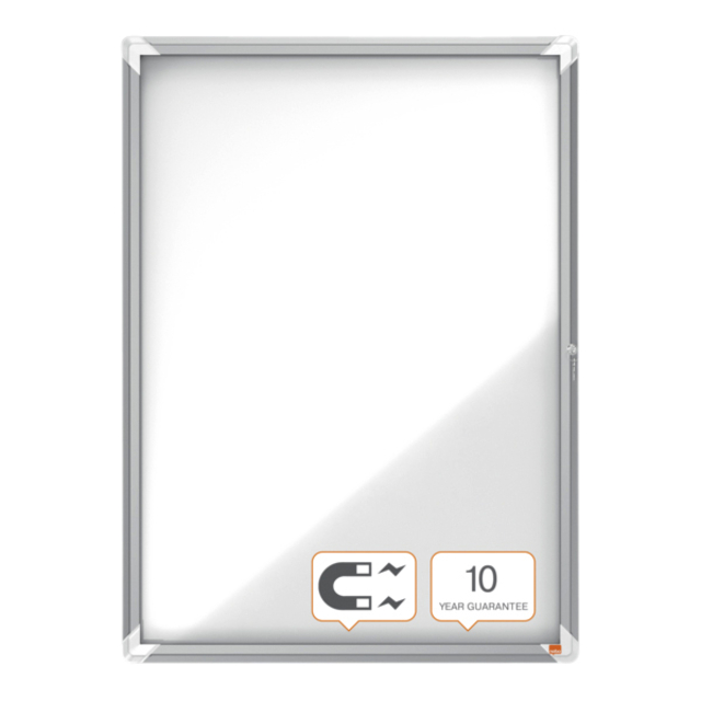 Binnenvitrine Nobo Premium Plus 9x A4 draaideur magnetisch