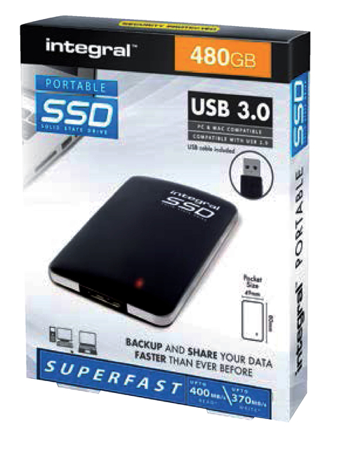 SSD Integral extern portable 3.0 480GB