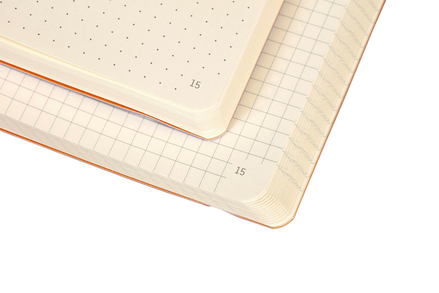 Bullet Journal Rhodia A5 60vel dots chocolade bruin