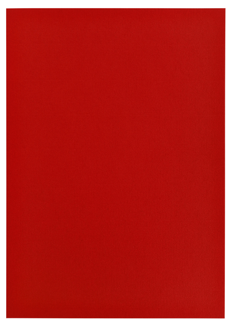 Kopieerpapier Papicolor A4 100gr 12vel rood